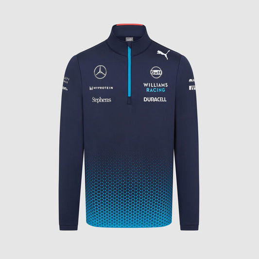Williams Racing 2024 Team 1/4 Zip Sweater